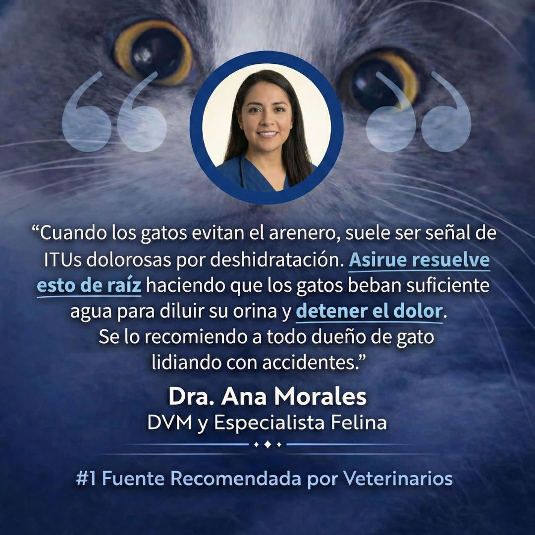 Asirue™ - Protege a tu gato de Infecciones y Enfermedades Renales